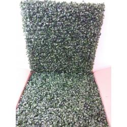 20x 20 Artificial Boxwood Panels Topiary Hedge Plant, Privacy Hedge Screen
