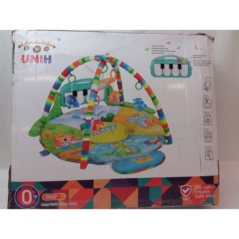 UNIH Baby Activity Gym Rack Piano Fitness