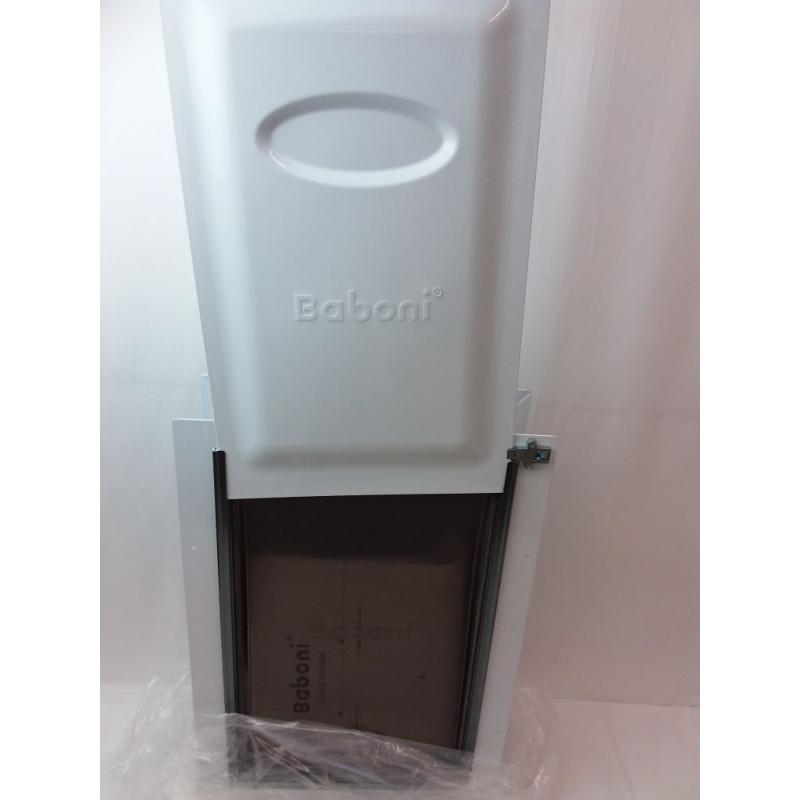 Baboni Pet Door for Wall, Steel Frame (Pets Up to 100 Lb) -Large