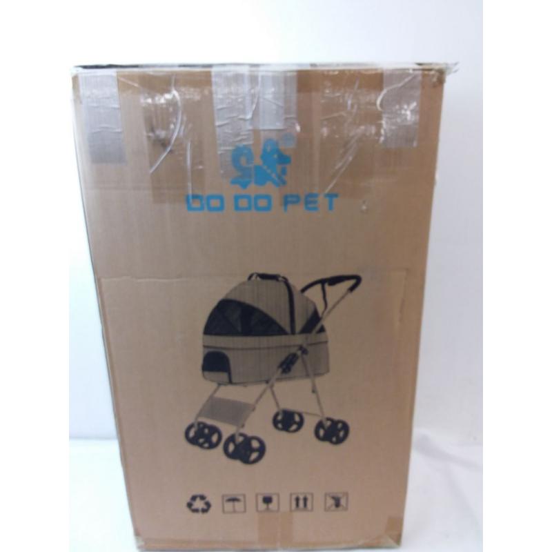 Dog/Cat/Pet Stroller for Small-Medium Pet, 3-in-1 Luxury Travel Carriage
