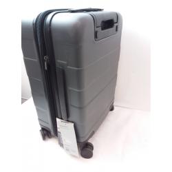 Hardside Carry On Spinner Suitcase Dark Gray - Made By Design 21