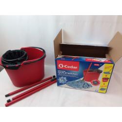 Microfiber Quickwring Cloth Mop & Bucket System- O-Cedar