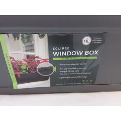 Indoor Outdoor 24 Eclipse Series Window Herb Garden Ornamental Planter Box