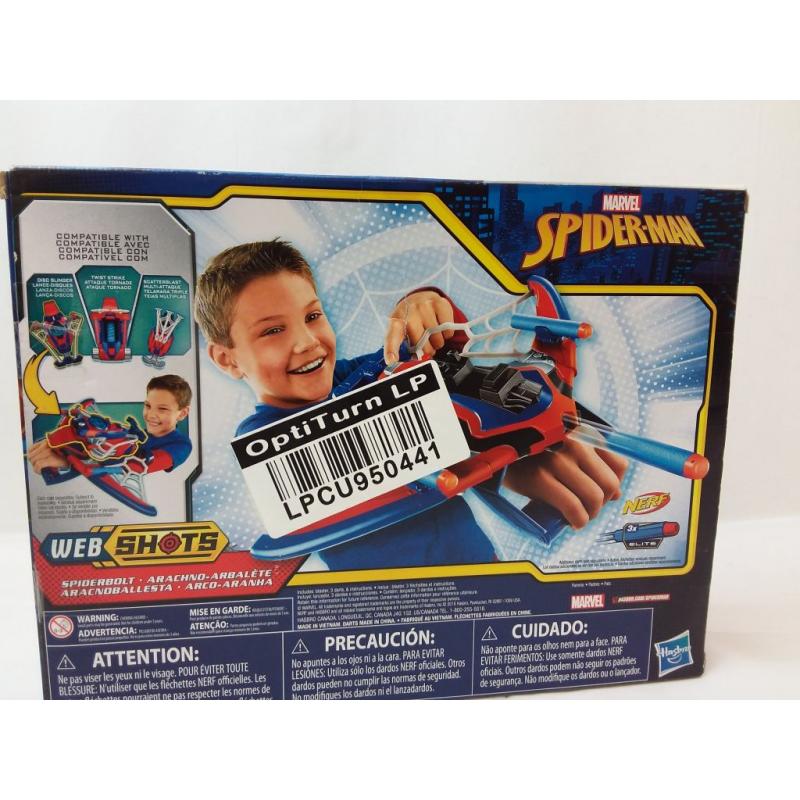 NERF Marvel Spider-Man Spiderbolt Blaster