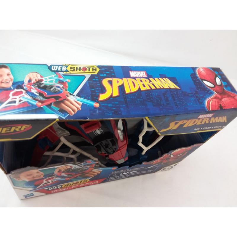 NERF Marvel Spider-Man Spiderbolt Blaster
