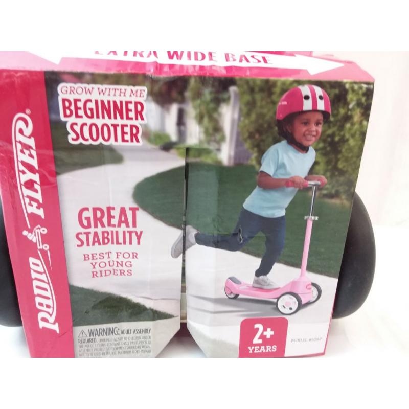 Radio Flyer Grow With Me Beginner Kids' Kick Scooter