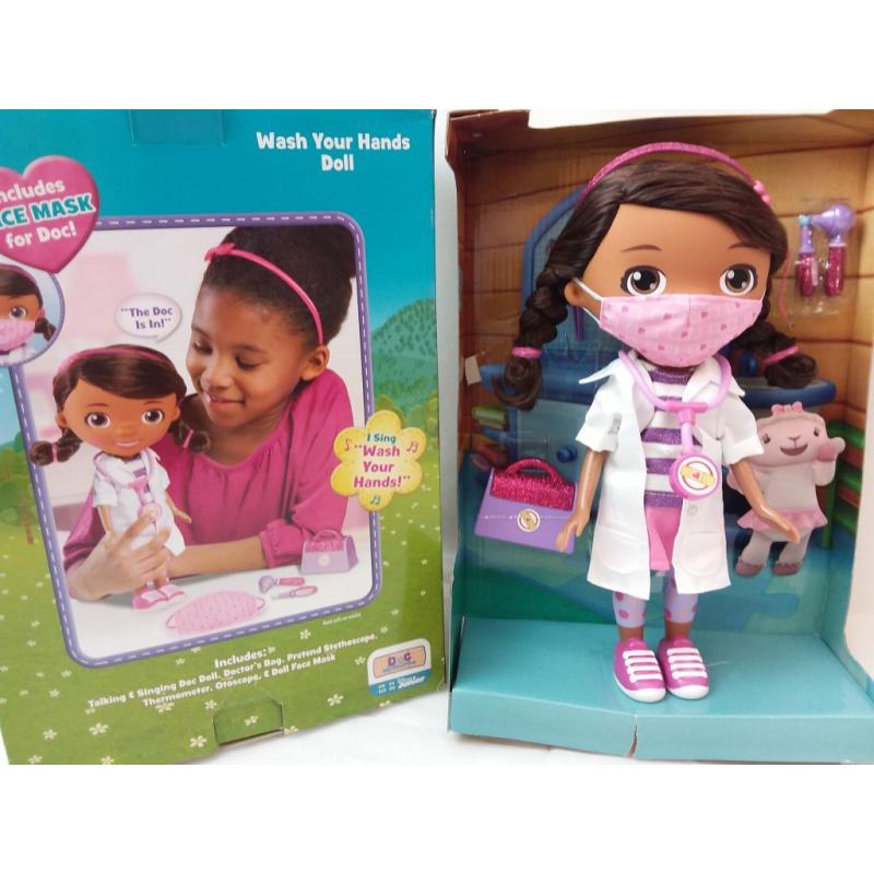 Disney Junior Doc McStuffins Wash Your Hands Doll