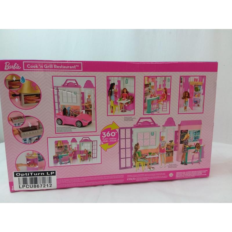 Barbie Cook 'n Grill Restaurant Playset