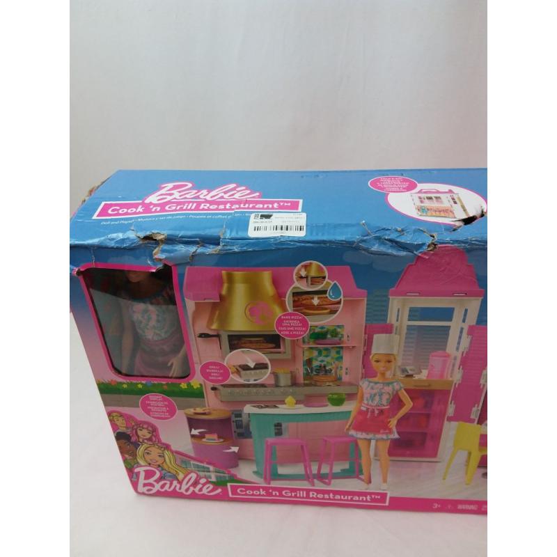 Barbie Cook 'n Grill Restaurant Playset