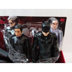 DC Comics Batman Batcycle Pack with 4 Figures