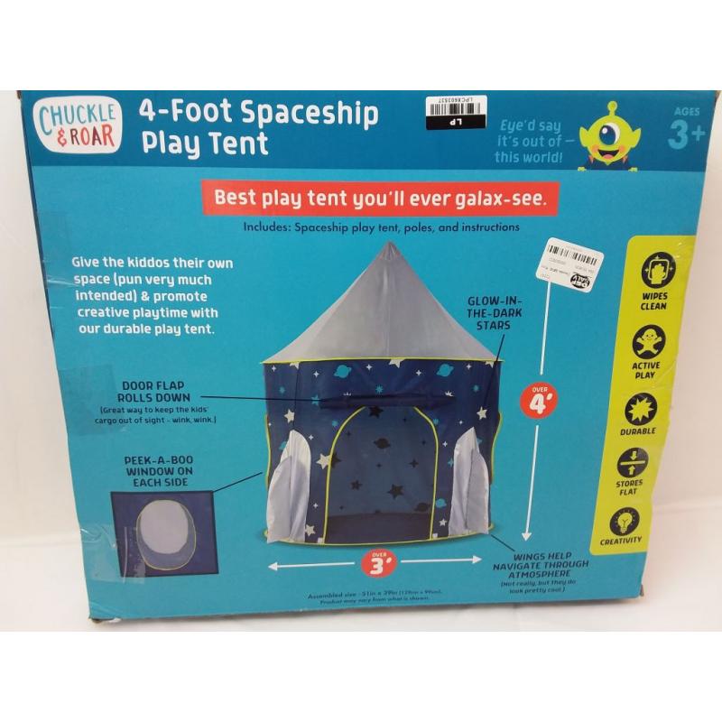 Chuckle & Roar Spaceship Pop-Up Kids' Play Tent