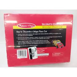 Melissa & Doug Decorate-Your-Own Wooden Race Car Craft Kit