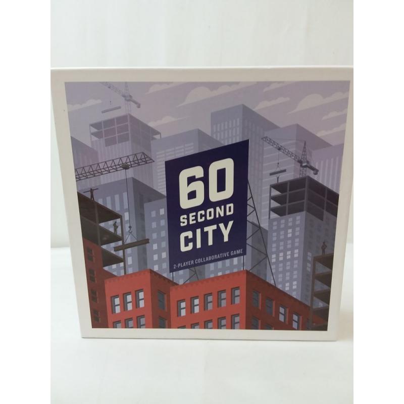 60 Second City Collaborative Strategy Board Game