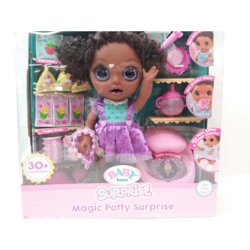 Baby Born Surprise Magic Potty Surprise Purple Eyes