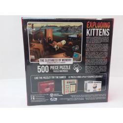 Exploding Kittens Slothness of Memory Jigsaw Puzzle - 500pc