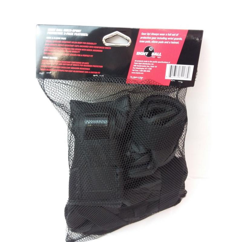 Eight Ball Kids' 8+ Pad Set 3pk - Black