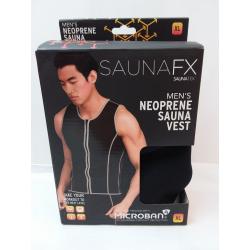 Men's Neoprene Sauna Vest, XL