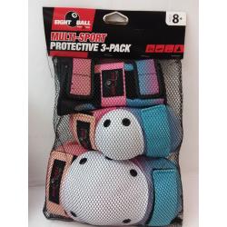 Eight Ball Kids' 8+ Pad Set 3pk - Sunset Fade
