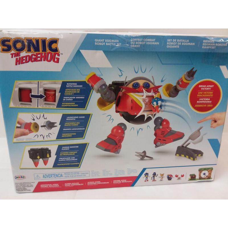 Sonic The Hedgehog Giant Eggman Robot Battle Set C | Main Street Vinyl