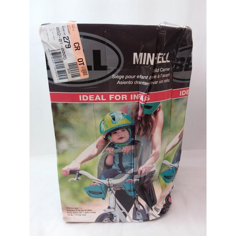 Bell Sports Mini Shell Front Bike Child Carrier - Gray