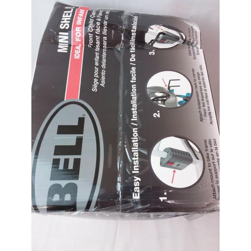 Bell Sports Mini Shell Front Bike Child Carrier - Gray