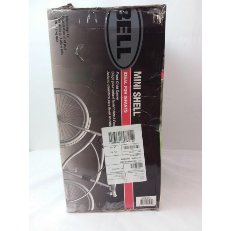 Bell Sports Mini Shell Front Bike Child Carrier - Gray