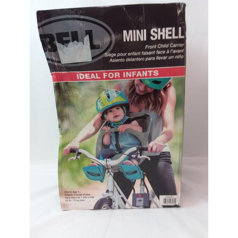 Bell Sports Mini Shell Front Bike Child Carrier - Gray