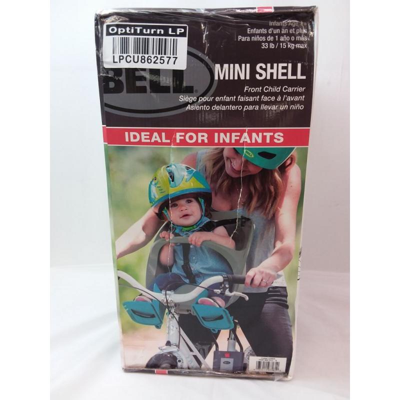 Bell Sports Mini Shell Front Bike Child Carrier - Gray