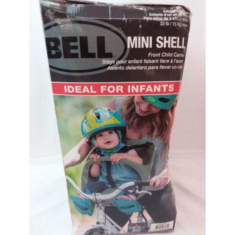 Bell Sports Mini Shell Front Bike Child Carrier - Gray