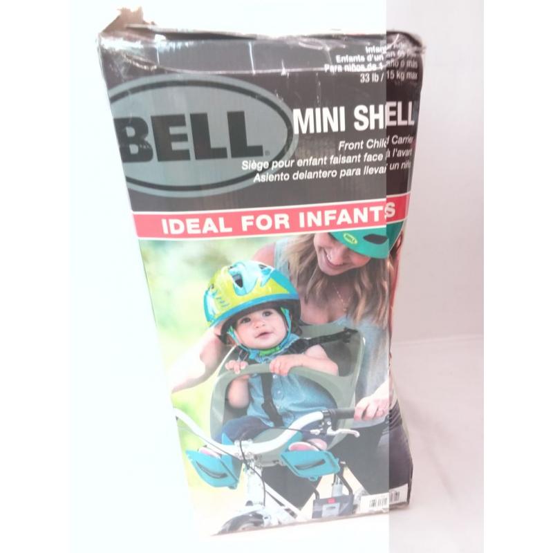 Bell Sports Mini Shell Front Bike Child Carrier - Gray