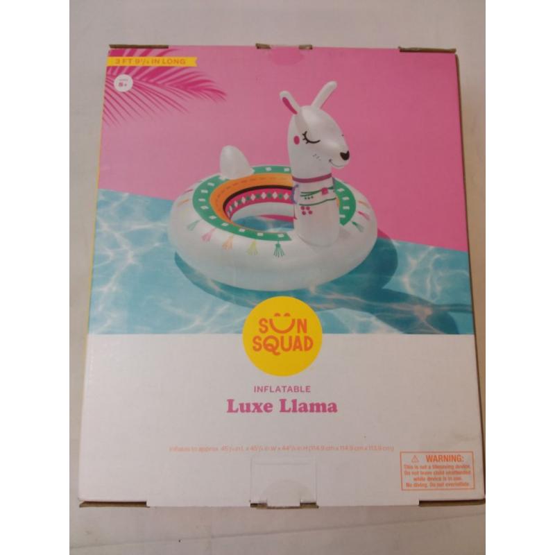 Llama Pool Float Bright White