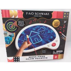 Fao Schwarz Mess-free Drawing Musical Glow Palette