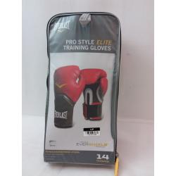 Everlast Pro Style Elite Gloves 14oz - Red