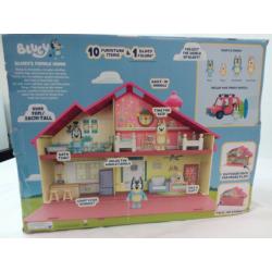 Bluey Family Home Playset (complete set with Bluey character)