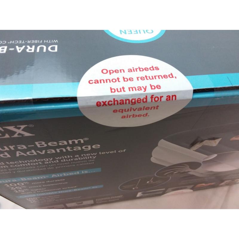 Intex Elevated 18 Premium Comfort Queen Air Mattress with Internal Pump