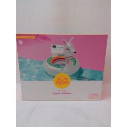 Llama Pool Float Bright White - Sun Squad