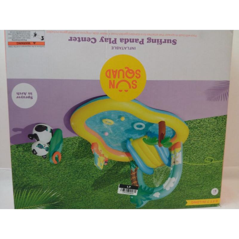 Surfing panda play center