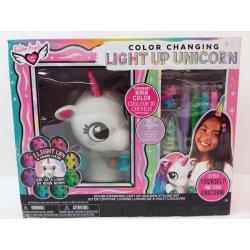 Fashion Angels Color Changing Light Up Unicorn Style Yourself
