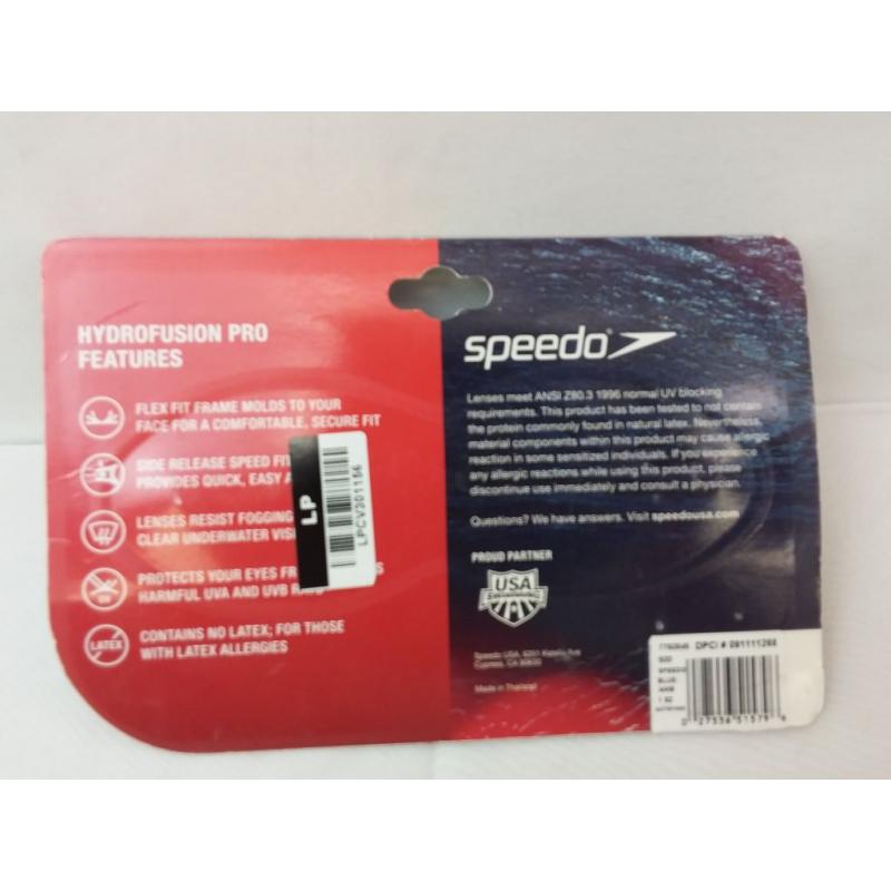 Speedo Adult Hydrofusion Goggles