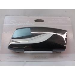 Swingline Breeze Portable Electric Stapler 20-Sheet Capacity Black