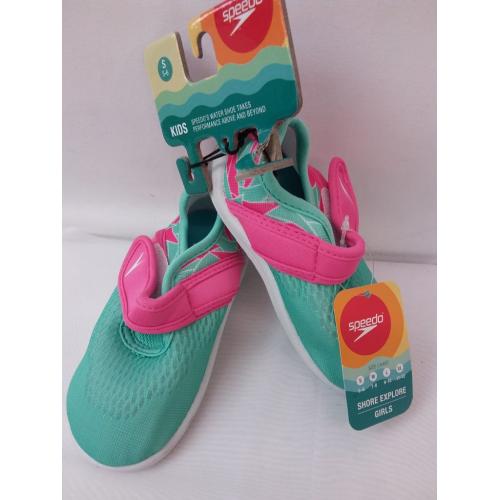 Speedo Toddler Shore Explorer Water Shoes - Mint 5-6