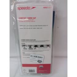 Speedo Adult Printed Swim Cap - Navy