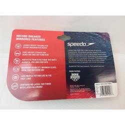 Speedo Adult Record Breaker Goggles - Peacoat/clear/gold