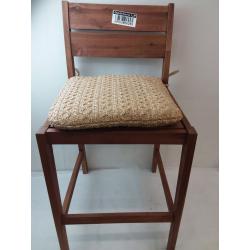 Acacia Wood Counter Stools Brown (1)