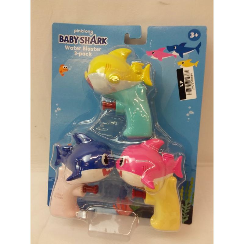 Baby Shark Water Blaster - 3pk