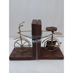 Bicycle bookend- Wood