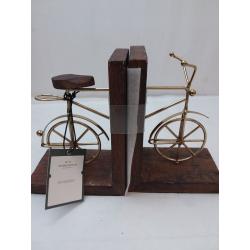 Bicycle bookend- Wood
