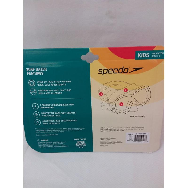Speedo Kids' Surf Gazer Mask - Blue