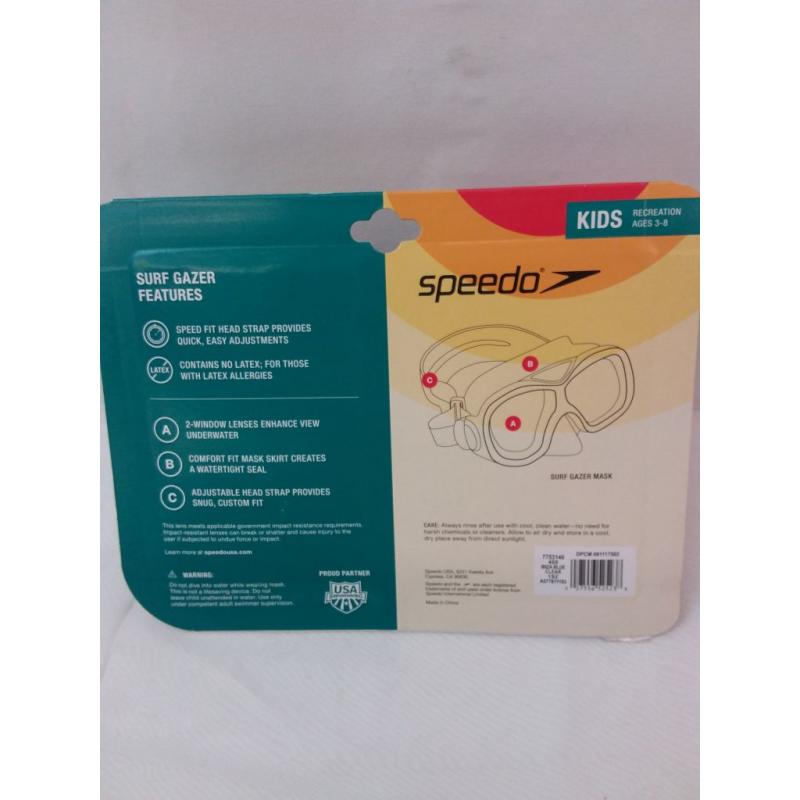 Speedo Kids\' Surf Gazer Mask - Blue