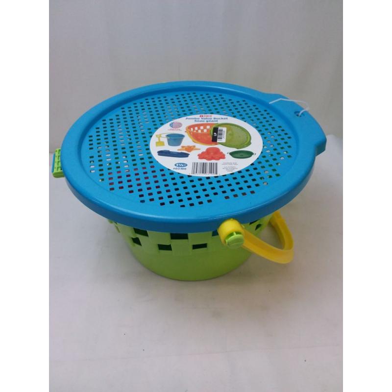 8 Piece Jumbo Value Beach Bucket
